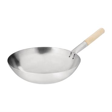 Wok conique en acier doux   vogue
