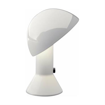 Lampe en résine blanche 22 x 28 cm Elmetto - Martinelli Luce