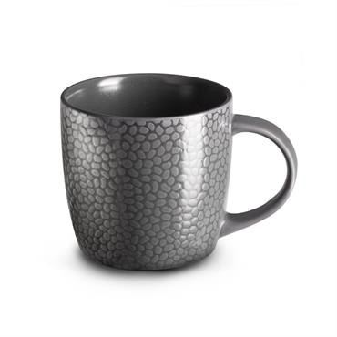 Coffret 6 tasses café & thé gris