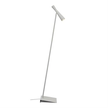 Lampadaire métal gris 22x36x145