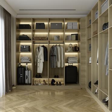 Comment planifier un dressing dans un appartement haussmannien, avec un focus particulier sur l'optimisation de l'espace et le respect de ... Domozoom