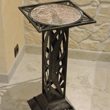 Copie sur mesure d'une sellette style art déco  Domozoom
