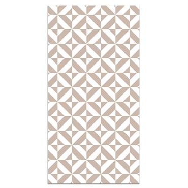 Transformez vos espaces avec ce tapis vinyle au design géométrique. Son motif de formes géométriques dans une variété de couleurs vibrantes et neutres ajoute une touche de modernité et d'élégance ...