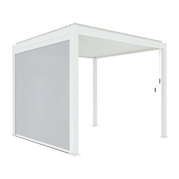 Pergola bioclimatique aluminium 3x3m
