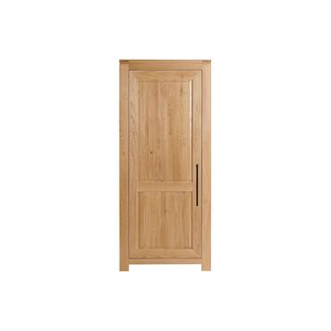 Bonnetière moderne en chêne clair 1 porte