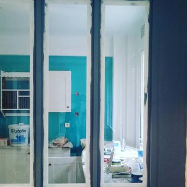 Rénovation d'un appartement ancien de 100m2 dans le 16eme.  Domozoom