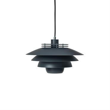 Suspension en métal gris foncé
