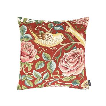 Coussin Roses et Oiseaux d'après W.Morris Made in FranceVoici une collection inspirée du travail de William Morris. Choisissez ce design moderne et intemporel pour habiller votre intérieur. Ce modèle est ...