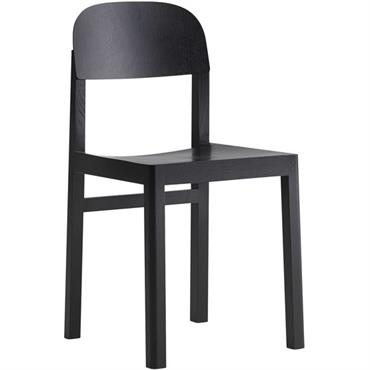 Chaise noire Workshop - Muuto