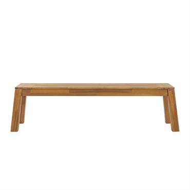 Banc de jardin 169 cm acacia marron