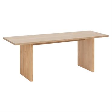 Banc en bois de pin marron 120x45cm