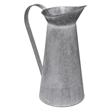 Carafe métal zinc H38cm