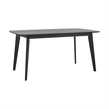Description : Si vous voulez créer un espace repas élégant et accueillant, n'hésitez pas à adopter la table Oman 150 cm en bois noir. Elle apporte à une salle à manger ...