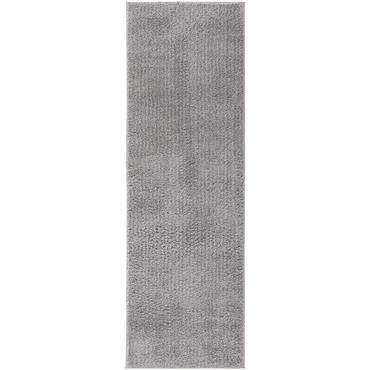 Tapis de couloir gris 80x240