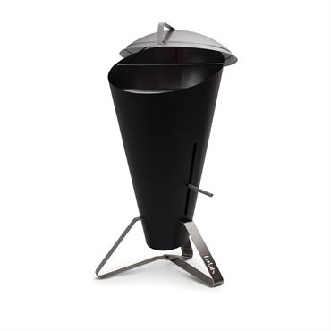 Barbecue design au charbon de bois