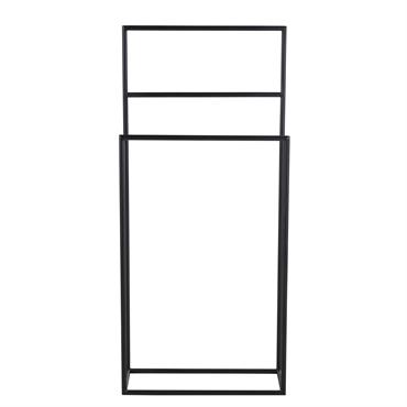 Valet de chambre en métal noir