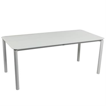 Découvrez notre table de terrasse rectangulaire en aluminium qui allie style et praticité pour sublimer votre espace extérieur. Sa structure est entièrement fabriquée en aluminium de haute qualité, offrant ainsi ...