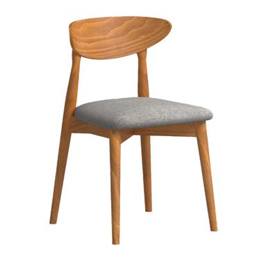 Découvrez la chaise Mailis, une combinaison parfaite entre la chaleur du bois et le confort et la douceur du tissu. Son design ergonomique, avec un dossier ovale, vous offrira tout ...