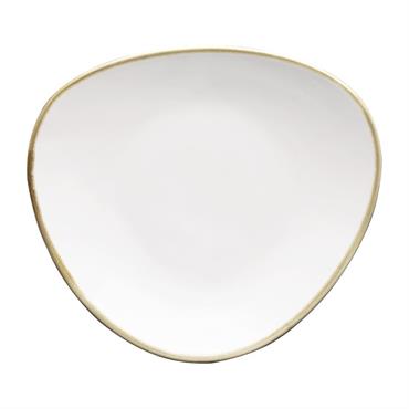Produit à usages professionnels et particuliers. Caractéristiques techniques : Nombre de Pièces: 4 Dimensions: 280(Ø) mm Poids: 1 kg Le bord tracé à la main diffère d'une pièce à l'autre, ...