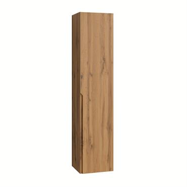 Colonne de salle de bain en MDF chêne