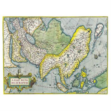 Anciennes éditions de la cartographie européenne datant d'environ 1500.    Impressions sur toile pour une décoration élégante et raffinée de vos murs et un élément décoratif unique pour ...