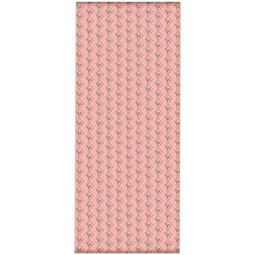 Toile outdoor de chaise longue amovible motif vintage rose