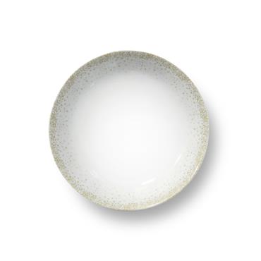 Assiette creuse en Porcelaine Blanc