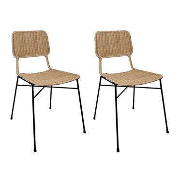 Équilibre parfait entre design raffiné et confort ultime, notre chaise Suzie en rotin aux formes arrondies est une pièce incontournable pour ceux qui recherchent l'alliance parfaite entre style contemporain et ...
