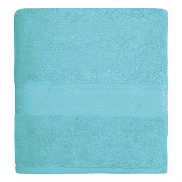 Maxi drap de bain 550 g/m²  bleu turquoise 100x150 cm