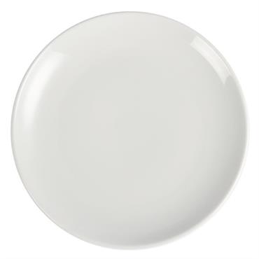 Produit à usages professionnels et particuliers. Caractéristiques techniques : Nombre de Pièces: 12 Dimensions: 230(Ø)mm Matériel: Porcelaine Poids: 6,8 kg Couleur : blanc Forme : ronde Résiste au four, micro-ondes, ...
