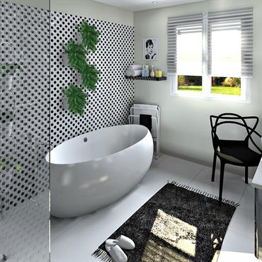 Lorsqu'on fait ou refait faire sa salle de bains, on a aujourd'hui accès à une multitude de matériaux et revêtements ... Domozoom