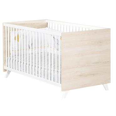 Le lit bébé évolutif Little Big Bed Scandi naturel de la marque Baby Price accompagnera votre enfant au fil de sa croissance. Bébé pourra dormir confortablement et en toute sécurité ...