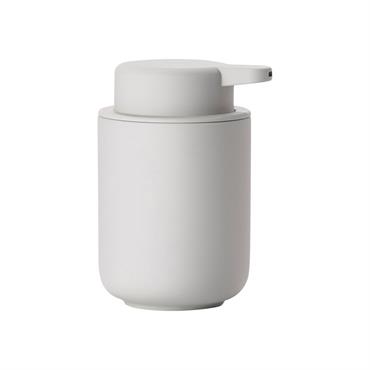 Distributeur de savon en argile gris clair