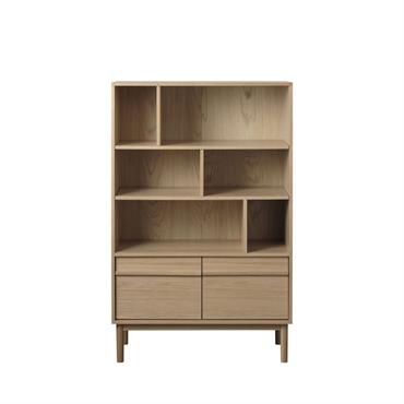 Bibliothèque en bois 140cm