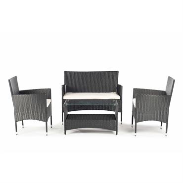 Le modèle Washington est un magnifique ensemble de meubles d'extérieur, idéal pour passer du temps à l'extérieur.  Il s'agit d'un ensemble de mobilier d'extérieur moderne parfait pour votre balcon, ...