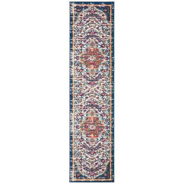 Tapis Ivoire/Orange 65 X 180