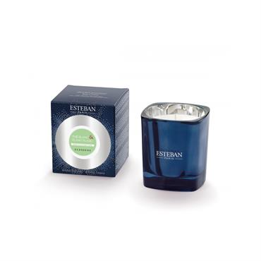 Bougie contemporaine parfumée rechargeable