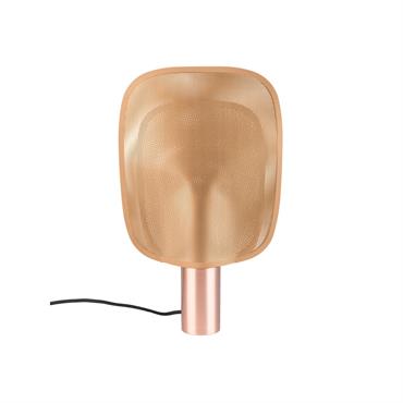 Lampe à poser cuivrée modèle S