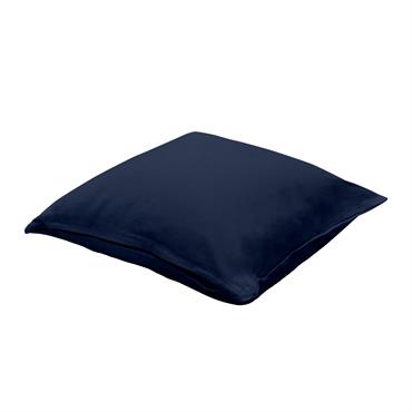 Coussin extérieur en coton bleu marine 60x60cm