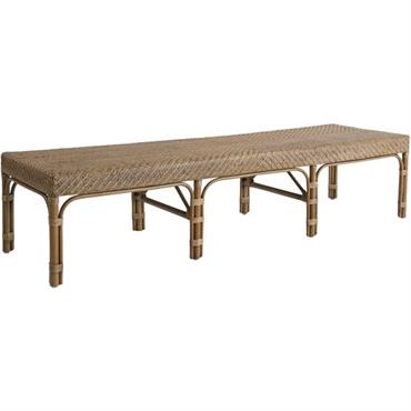 Banc en rotin Luis - Sika Design