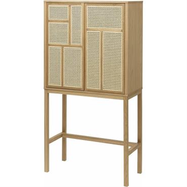 Cabinet cannage et chêne naturel Air - Design House Stockholm