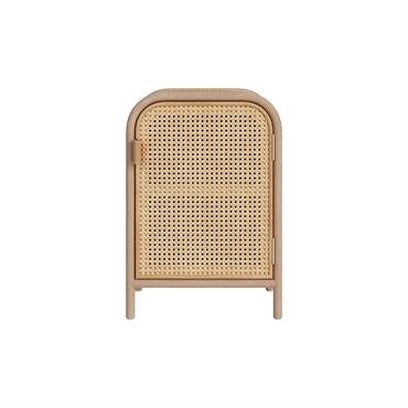 Table de chevet en rotin