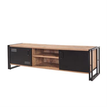 Meuble TV industriel 180 cm