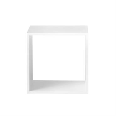 Module ouvert M pour étagère Stacked Blanc - Muuto