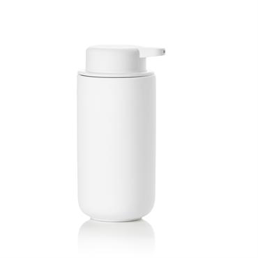Distributeur de savon en argile blanc