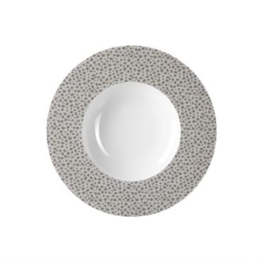 Coffret 6 assiettes creuses à aile D23cm