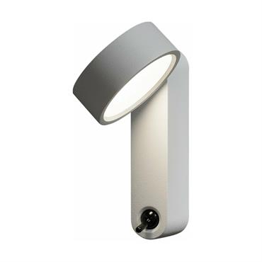 Applique en aluminium blanc Toggle - Martinelli Luce