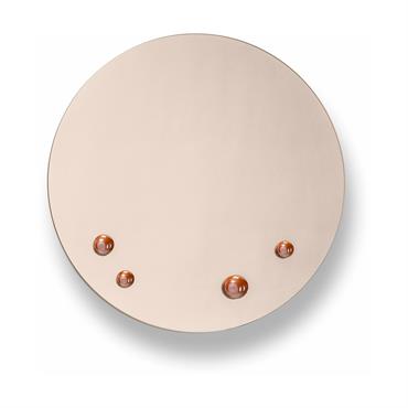 Miroir bronze 42 cm Dew - Emko