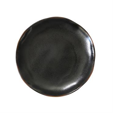 Produit à usages professionnels et particuliers.Assiette à dessert de la collection Vertigo Volcan par Médard de Noblat.  Vertigo est authentique et apporte de la chaleur à votre table. Cette ...