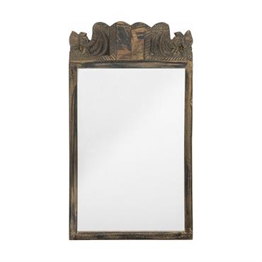 Miroir mural Ayia Marron Bois Récupéré - Bloomingville